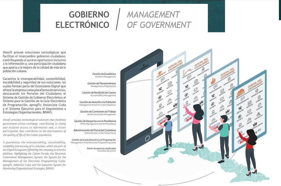 Desoft: responsible for most of the municipal portals in Cuba