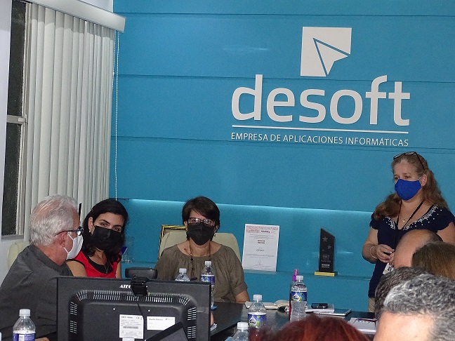 Analizan resultados de Desoft en el año 2021