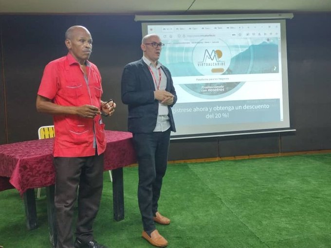 Presentan en FIHAV2022 la plataforma para los negocios Virtualcaribe
