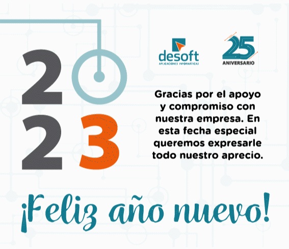 Director General de Desoft envía carta de felicitación por el nuevo año
