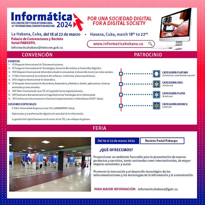 Informática, evento de intercambio en el sector de las TIC 