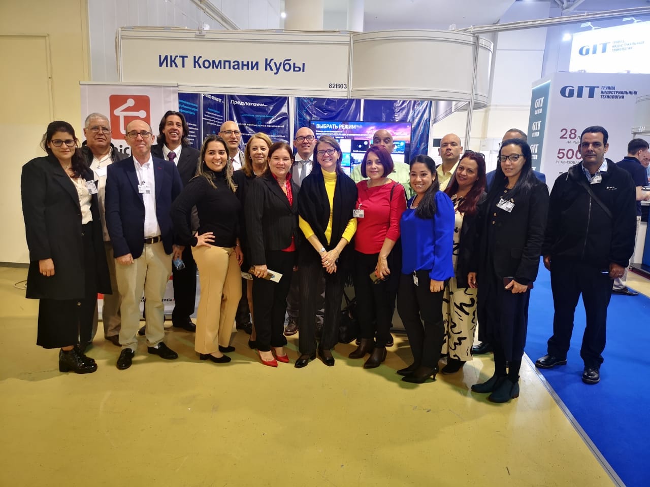 Delegación cubana participa en la Semana Rusa de Alta Tecnología