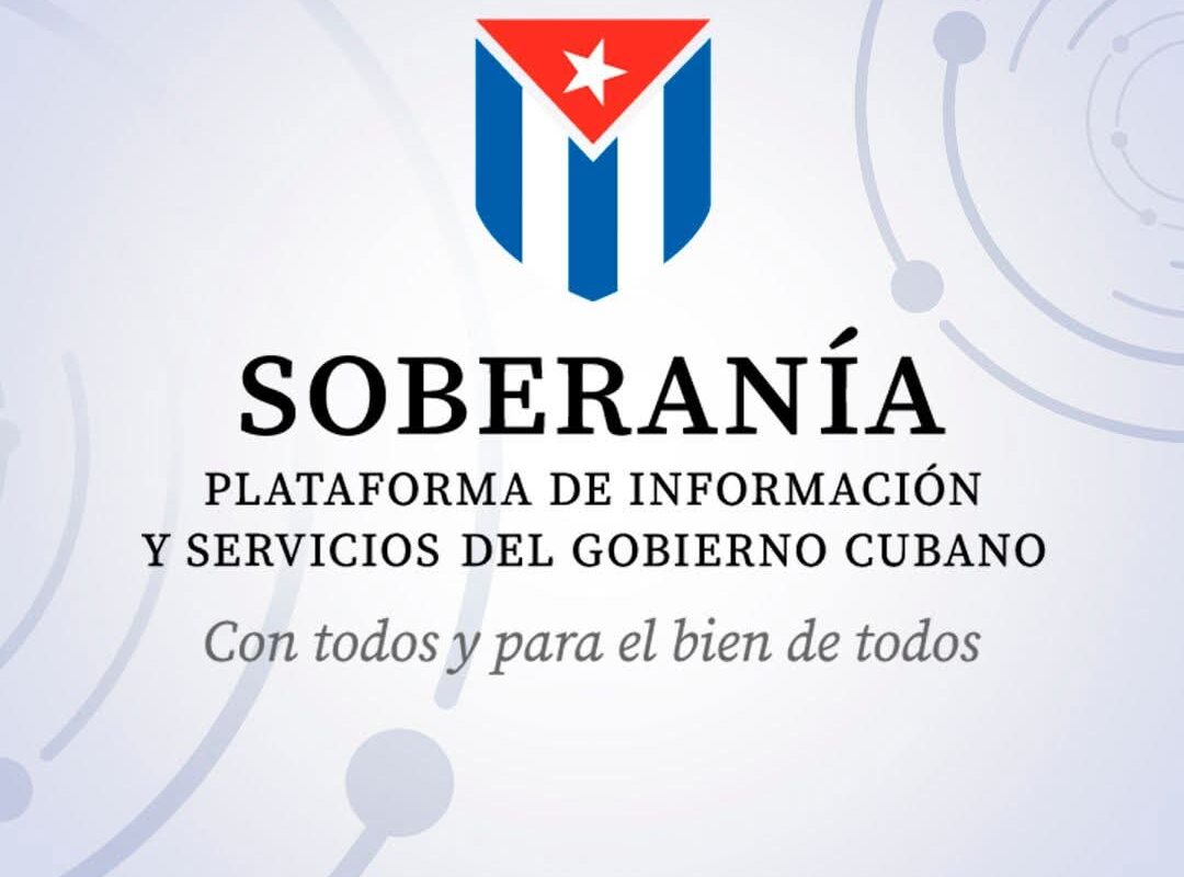 Soberanía, la Plataforma de Información y Servicios del Gobierno Cubano